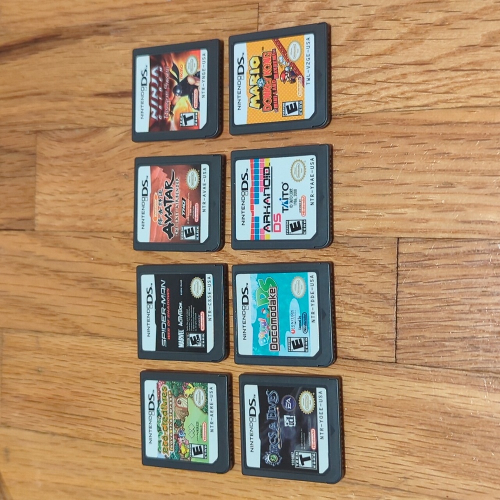 Nintendo DS Games - Lot of 8, Assorted Games